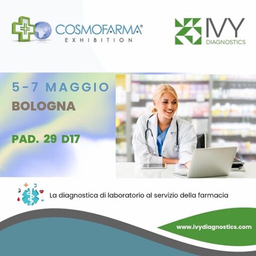 Cosmofarma Exhibition 2023: vieni a visitare IVY Diagnostics!